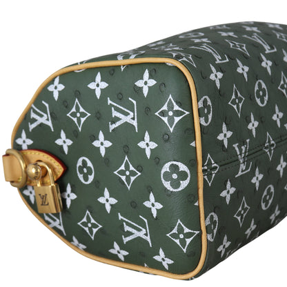 Louis Vuitton Speedy P9 25 Bandouliere Monogram Ostrich