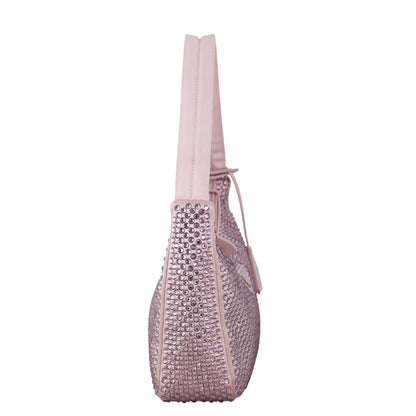 Prada Re-Edition 2000 Satin Crystal Mini Bag