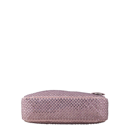 Prada Re-Edition 2000 Satin Crystal Mini Bag