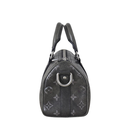Louis Vuitton Keepall 25 Bandouliere Monogram Brushed