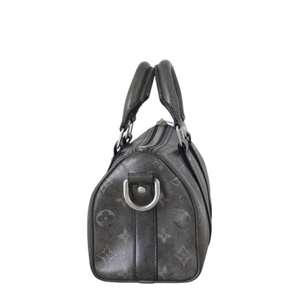 Louis Vuitton Keepall 25 Bandouliere Monogram Brushed