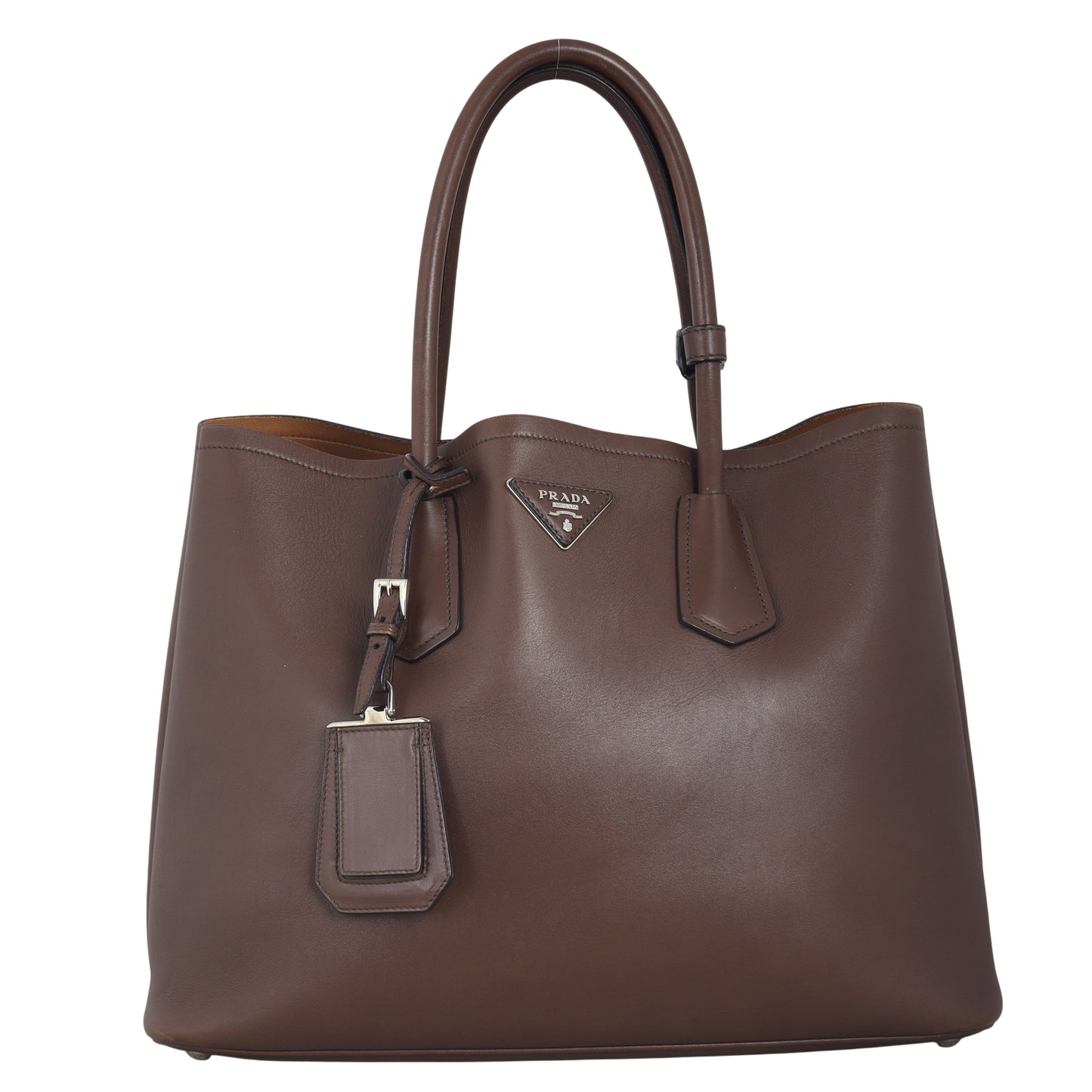 Prada City Calf Double Bag Medium