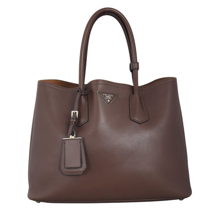Prada City Calf Double Bag Medium