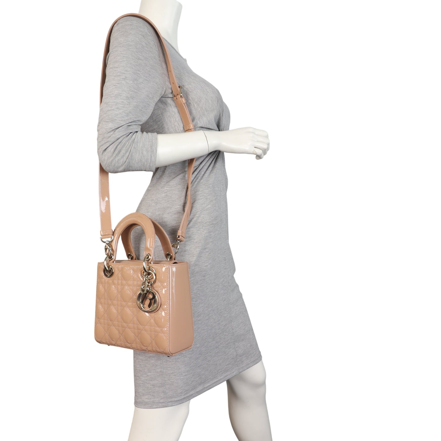 Dior Lady Dior Small Patent