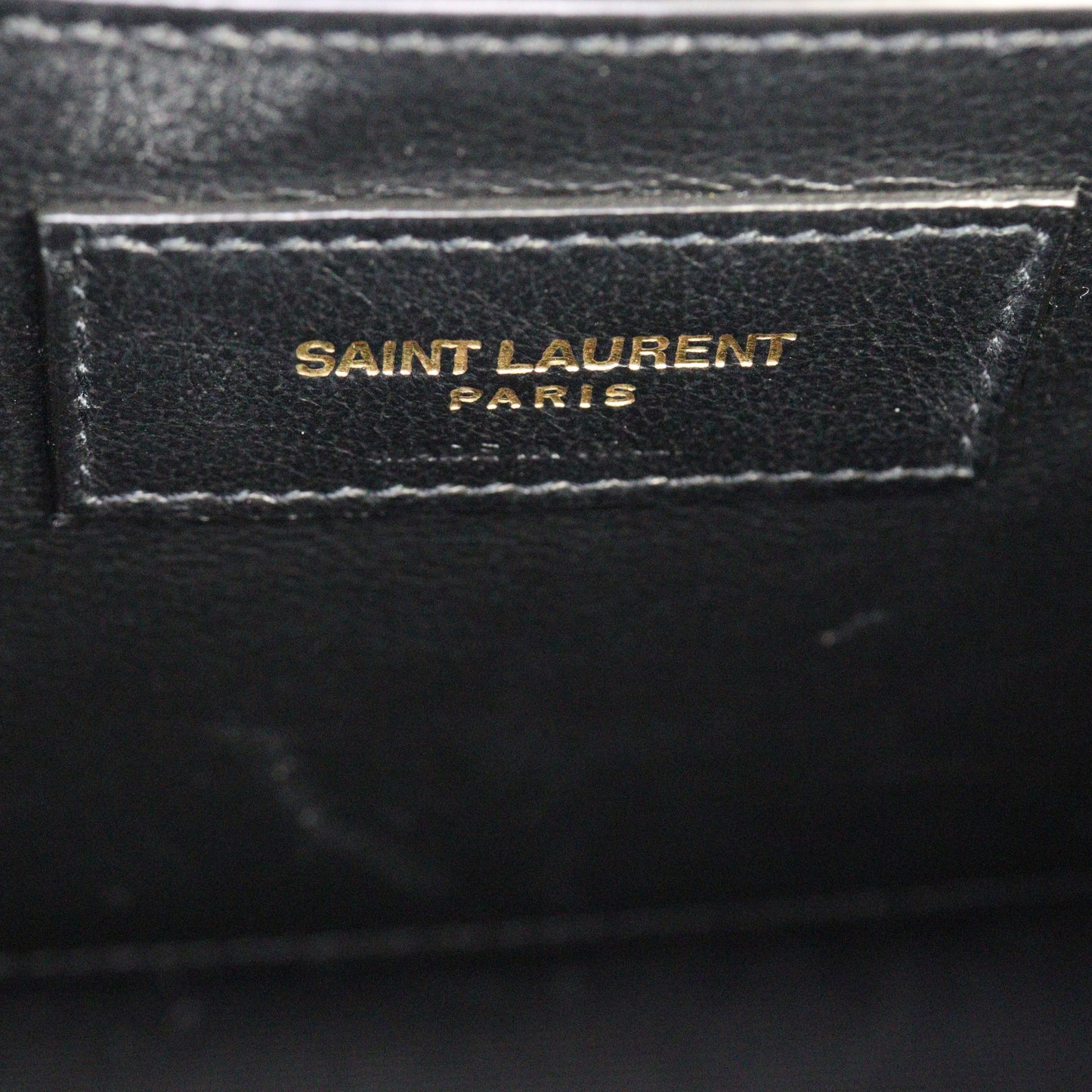 Saint Laurent Manhattan Shoulder Bag Small Croc Embossed