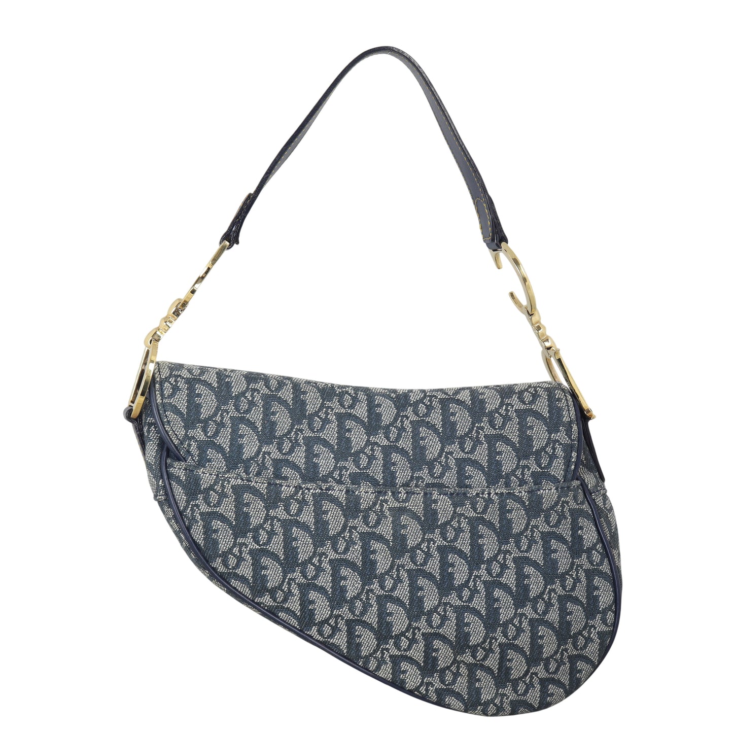 Dior Vintage Saddle Bag Oblique