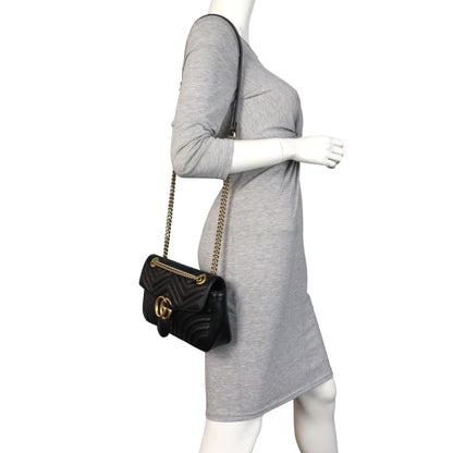 Gucci GG Marmont Matelasse Medium Shoulder Bag