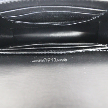 Saint Laurent Sunset Mini Croc-Embossed