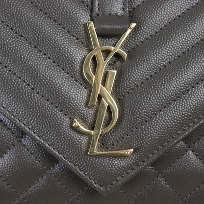 Saint Laurent Monogram Mix Matelasse Envelope Chain Bag Medium
