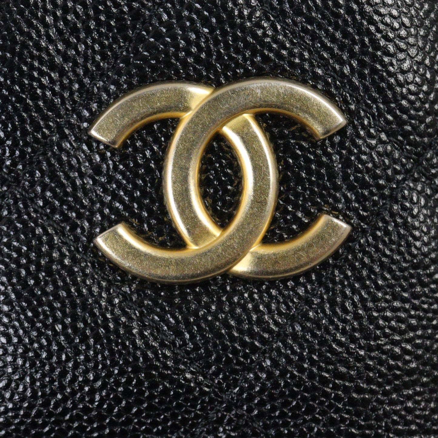 Chanel CC Trapezoid Chain Shopping Tote Small