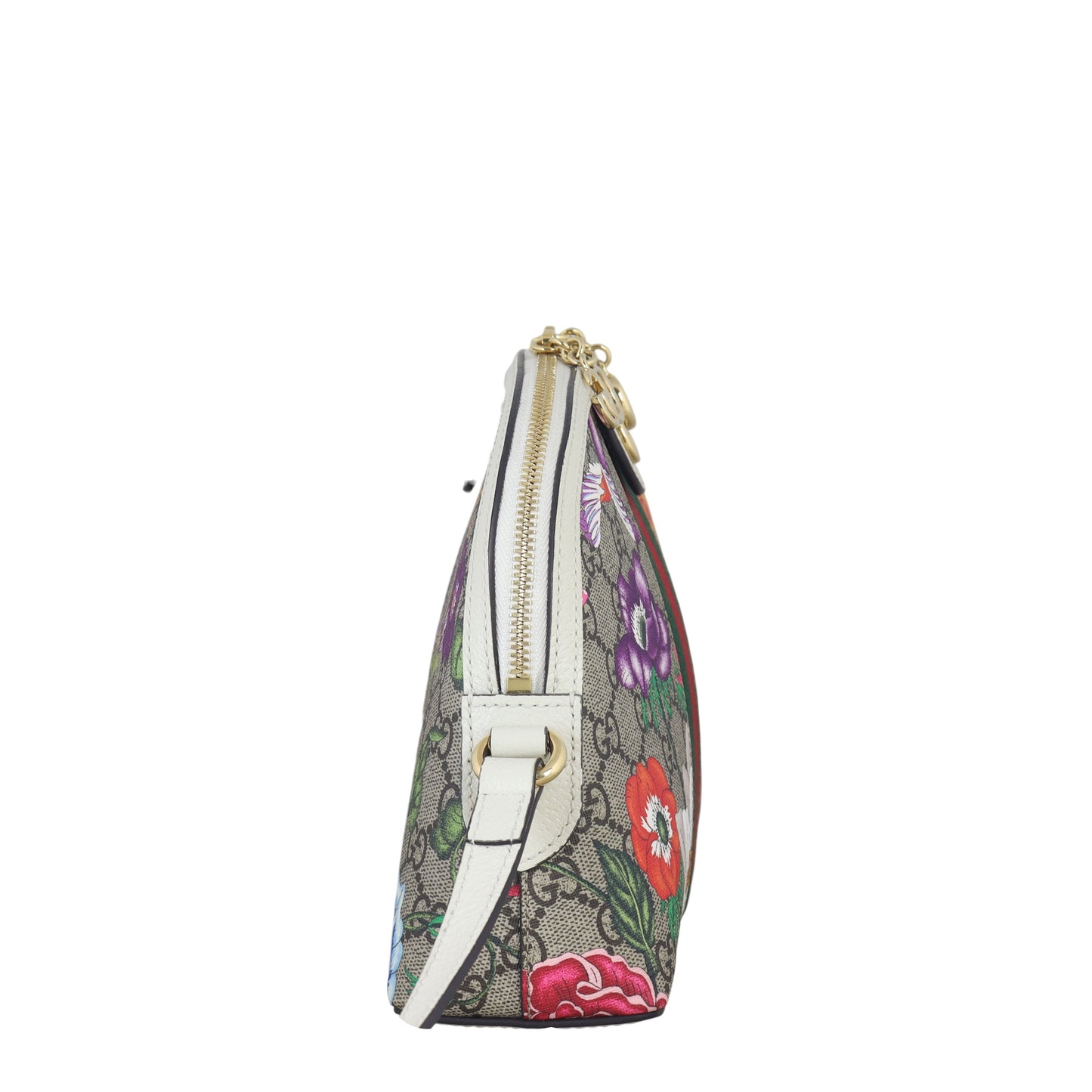 Gucci Ophidia GG Supreme Flora Small Shoulder Bag