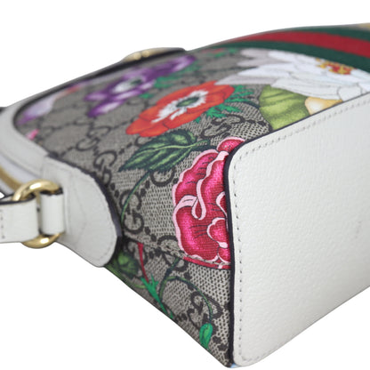 Gucci Ophidia GG Supreme Flora Small Shoulder Bag