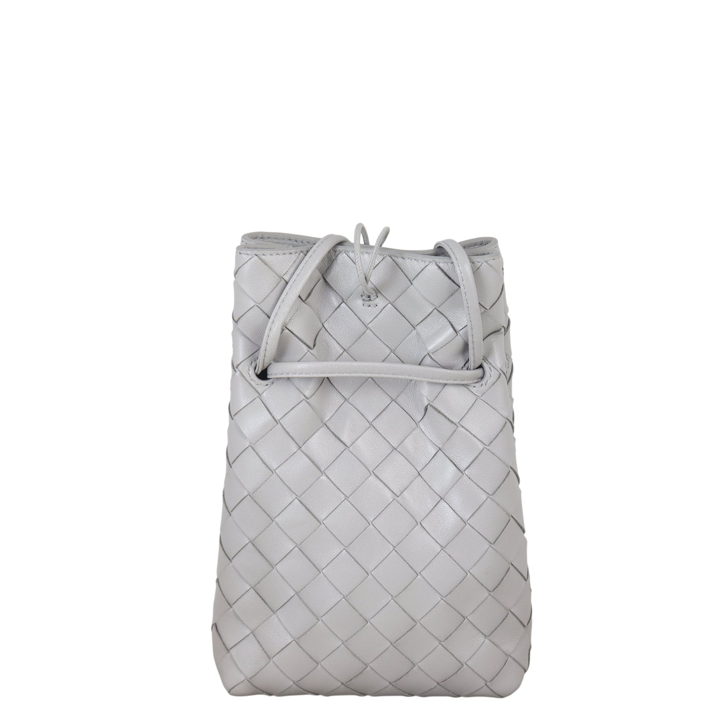 Bottega Veneta Intrecciato Andiamo Phone Pouch