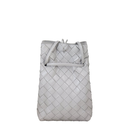 Bottega Veneta Intrecciato Andiamo Phone Pouch