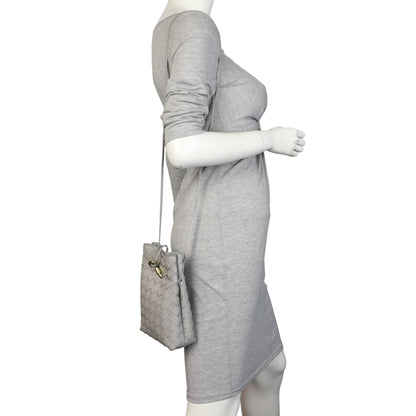 Bottega Veneta Intrecciato Andiamo Phone Pouch