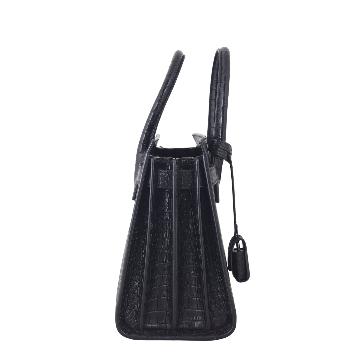 Saint Laurent Sac de Jour Baby Croc Embossed