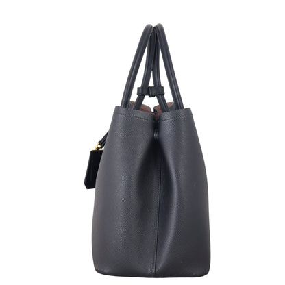 Prada Saffiano Cuir Double Bag Large