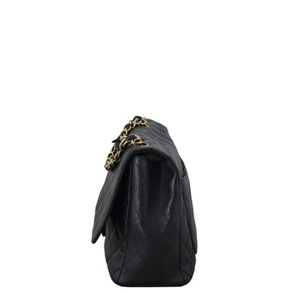 Chanel Classic Single Flap Jumbo Caviar