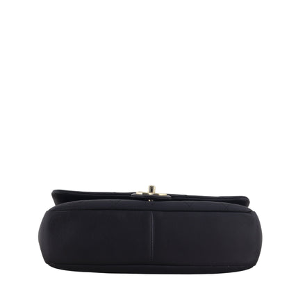 Chanel Elegant Plexi Double Chain Flap Bag