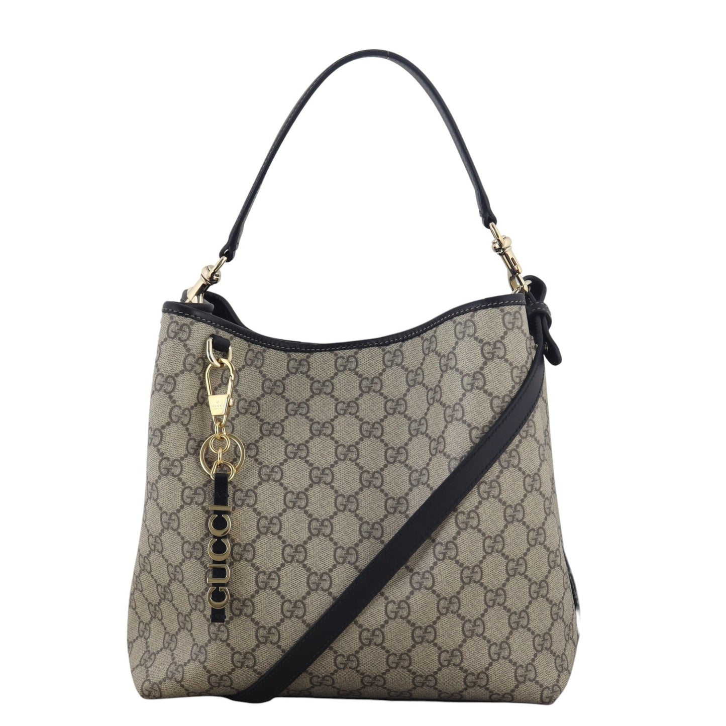 Gucci GG Monogram Emblem Bucket Medium