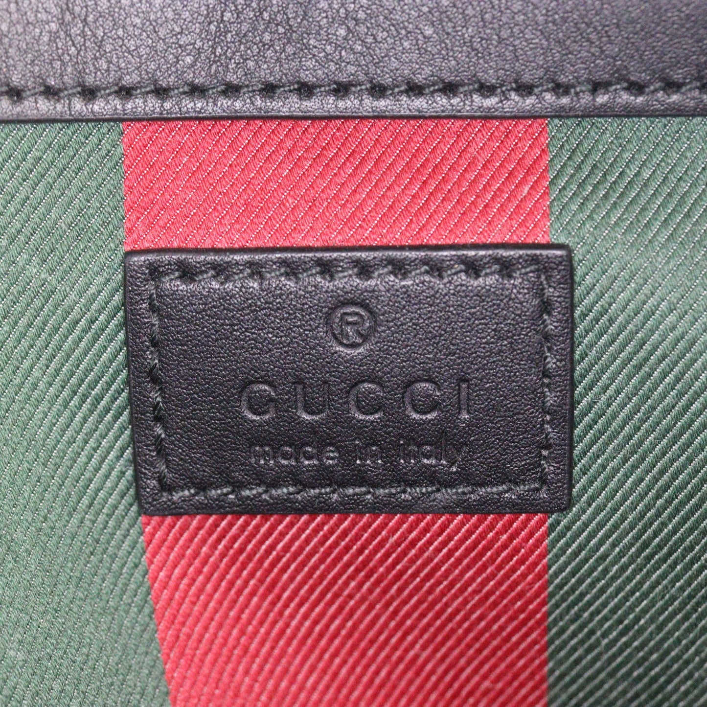 Gucci GG Monogram Emblem Bucket Medium