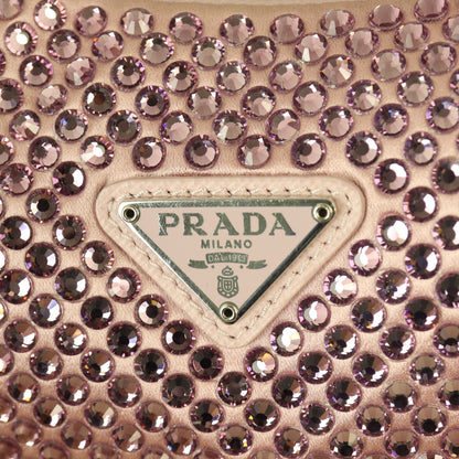 Prada Re-Edition 2000 Satin Crystal Mini Bag