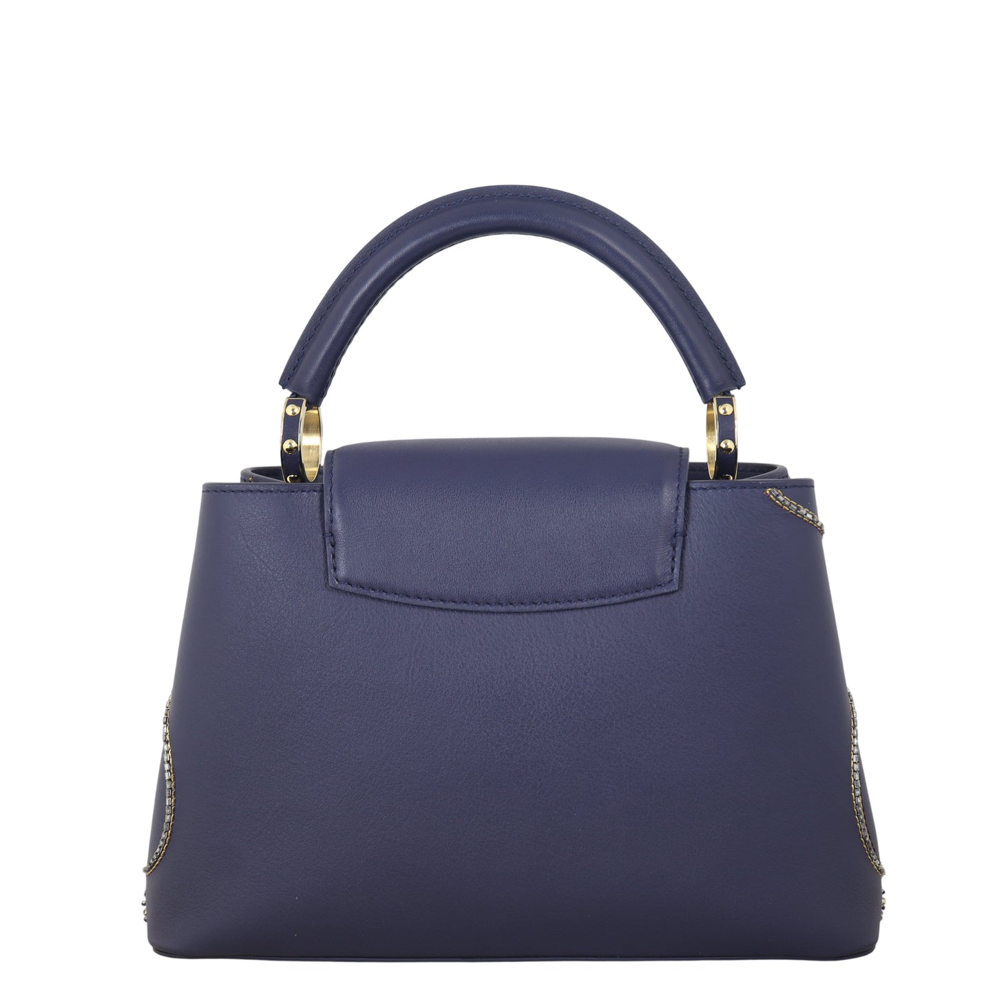 Louis Vuitton Capucines BB Leather Fleurs D'Asnieres