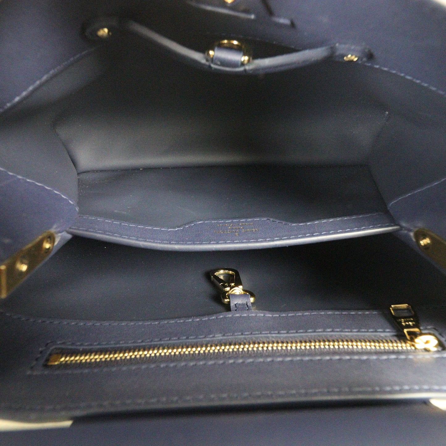 Louis Vuitton Capucines BB Leather Fleurs D'Asnieres