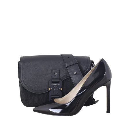 Dior Saddle Small Messenger Flap Bag Oblique