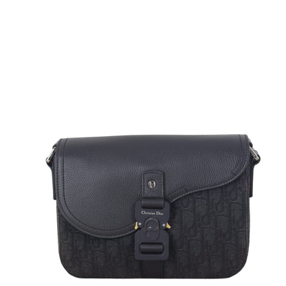 Dior Saddle Small Messenger Flap Bag Oblique