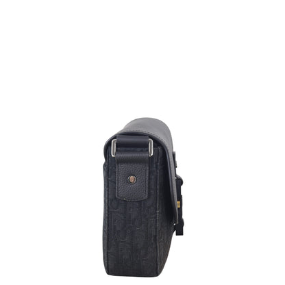 Dior Saddle Small Messenger Flap Bag Oblique