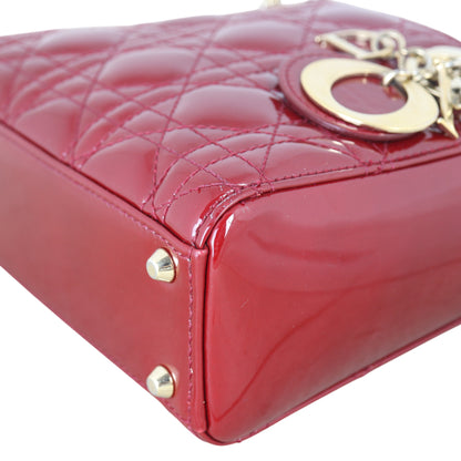 Dior Lady Dior Mini Patent