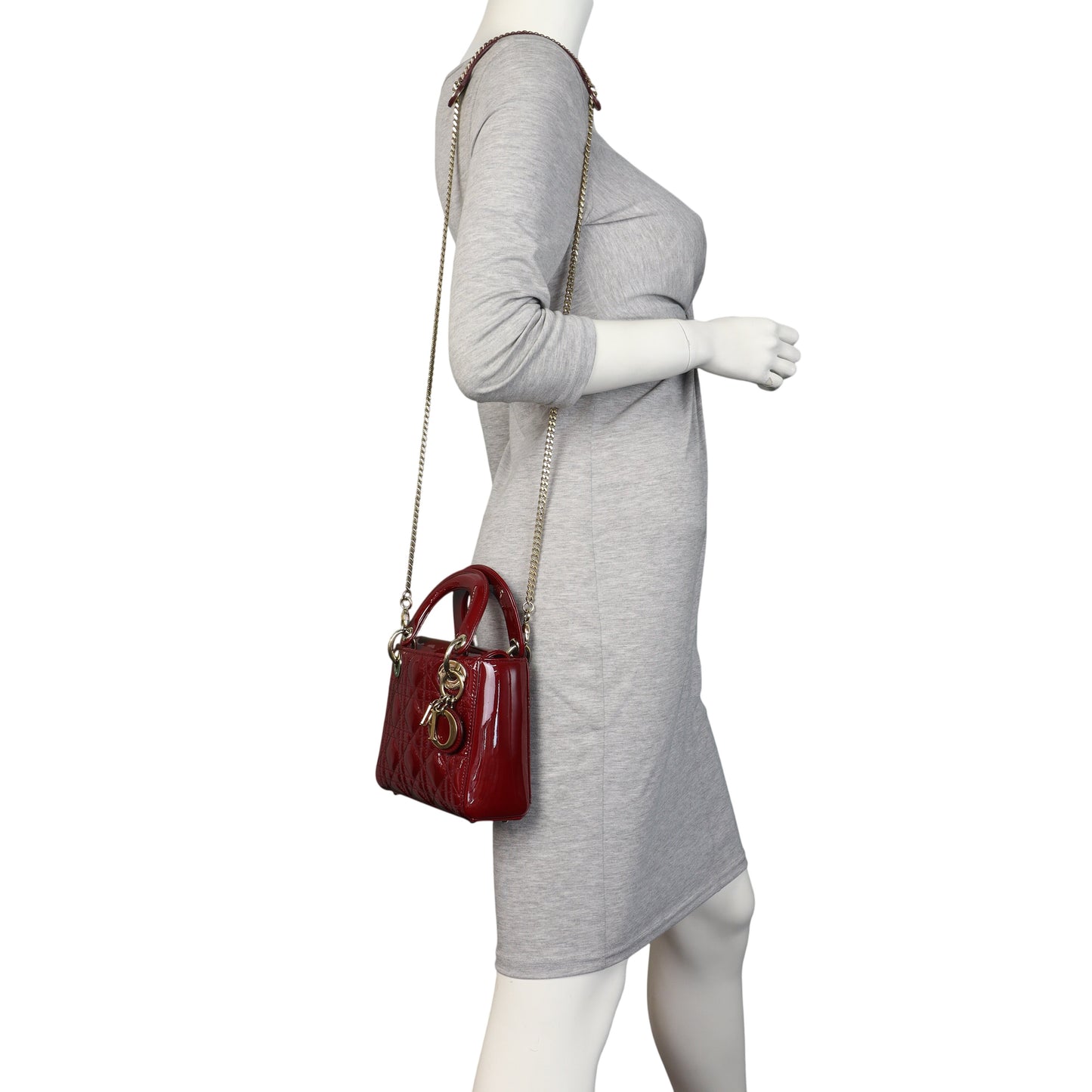 Dior Lady Dior Mini Patent