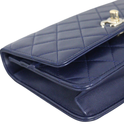 Chanel CC Trendy Wallet on Chain