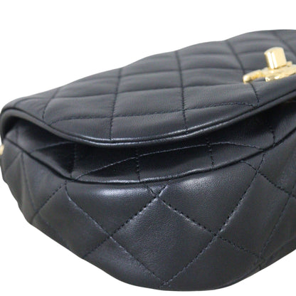 Chanel CC Round Messenger Bag