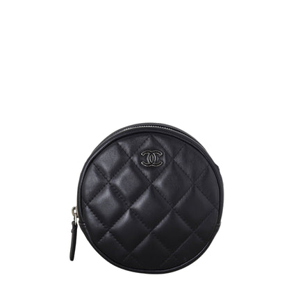 Chanel CC Round Clutch with Chain