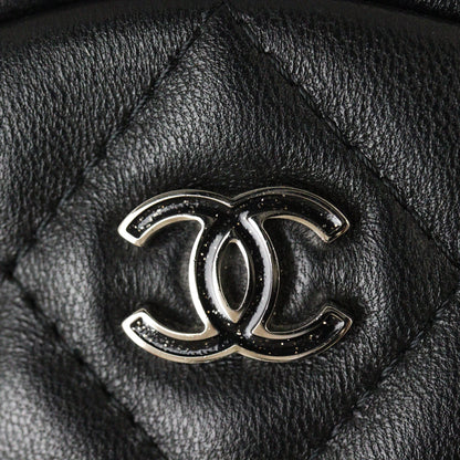 Chanel CC Round Clutch with Chain