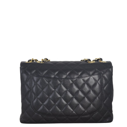 Chanel Classic Single Flap Jumbo Caviar