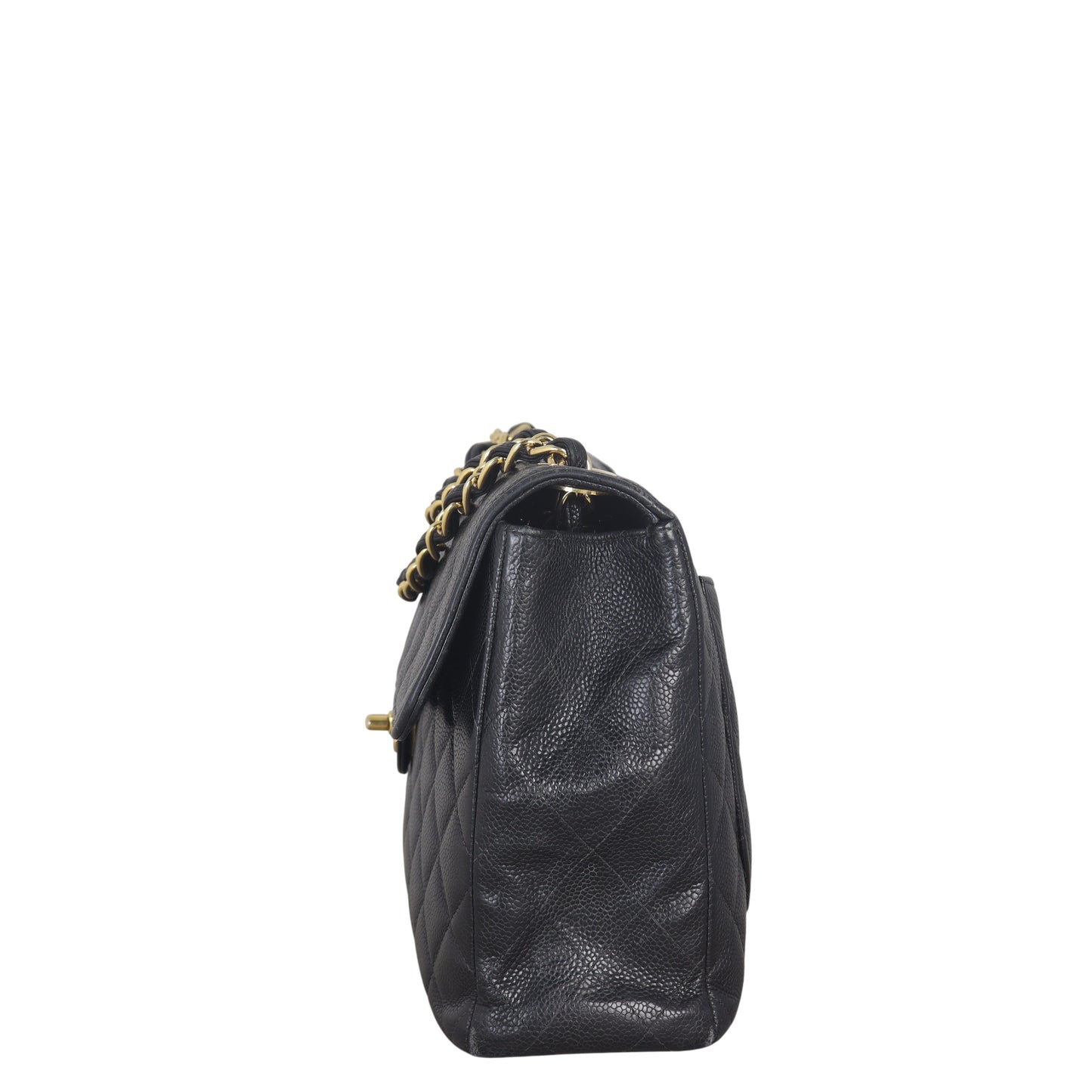 Chanel Classic Single Flap Jumbo Caviar