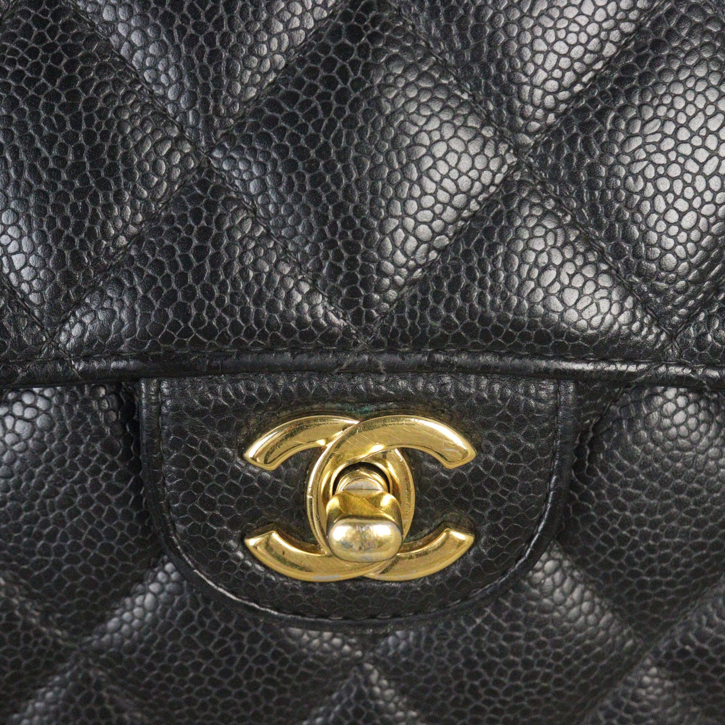 Chanel Classic Single Flap Jumbo Caviar