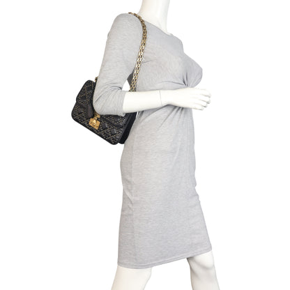 Dior Dioraddict Medium Flap Bag Studded