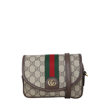 Gucci Ophidia GG Supreme Flap Shoulder Bag