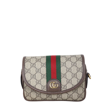 Gucci Ophidia GG Supreme Flap Shoulder Bag