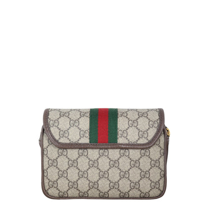 Gucci Ophidia GG Supreme Flap Shoulder Bag