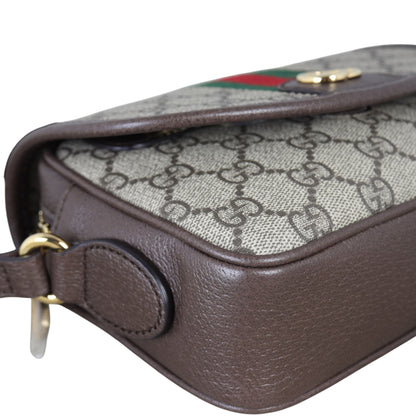 Gucci Ophidia GG Supreme Flap Shoulder Bag