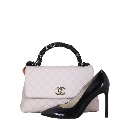 Chanel Coco Top Handle Flap Bag Medium