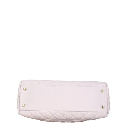 Chanel Coco Top Handle Flap Bag Medium