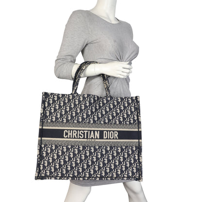 Dior Book Tote Large Oblique