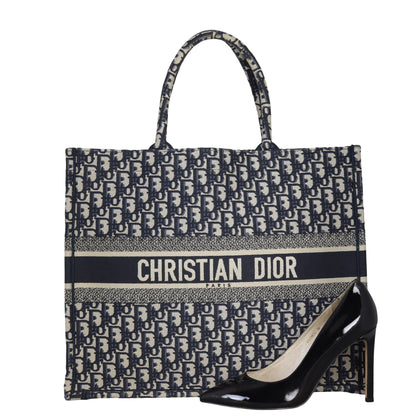 Dior Book Tote Large Oblique