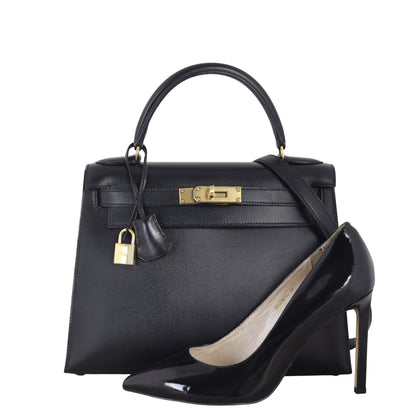 Hermes Kelly 28 Sellier Boxcalf